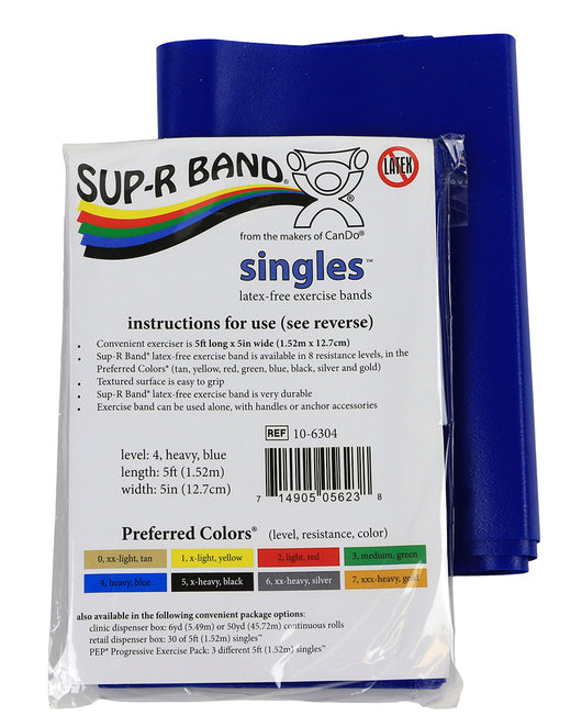 Unleash Your Potential with Sup-R Band Latex Free Exercise Bands Singles!